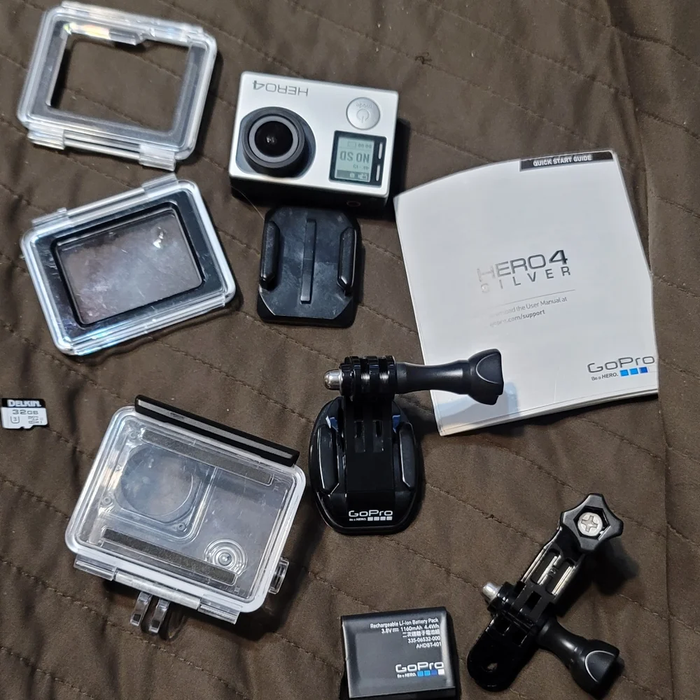 GoPro HERO4 Edition With Two Batteries And 32Gb MircoSD
